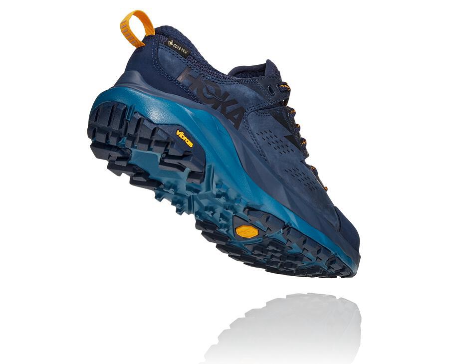 Hoka One One Trailsko Dame - Kaha Lav Gore-Tex - Mørkeblå - 104375DNJ